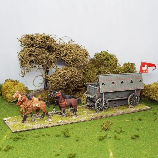 Large War Wagon with Loop Holed Defence Hoarding