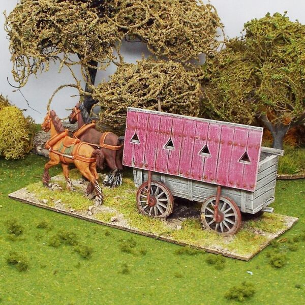 Small War Wagon with Loop Holed Defensive Hoarding.