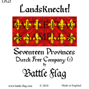 Dutch Free Company.(I)    Landsknecht Renaissance Wargame Banners and Flags.