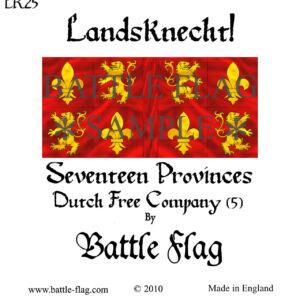 Dutch Free Company.(5)  Landsknecht Renaissance Wargame Banners and Flags.