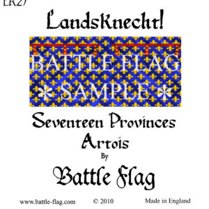 Province of Artois. Landsknecht Renaissance Wargame Banners and Flags.