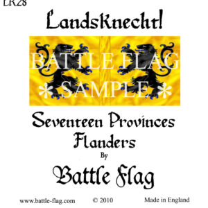 Province of Flanders.  Landsknecht Renaissance Wargame Banners and Flags