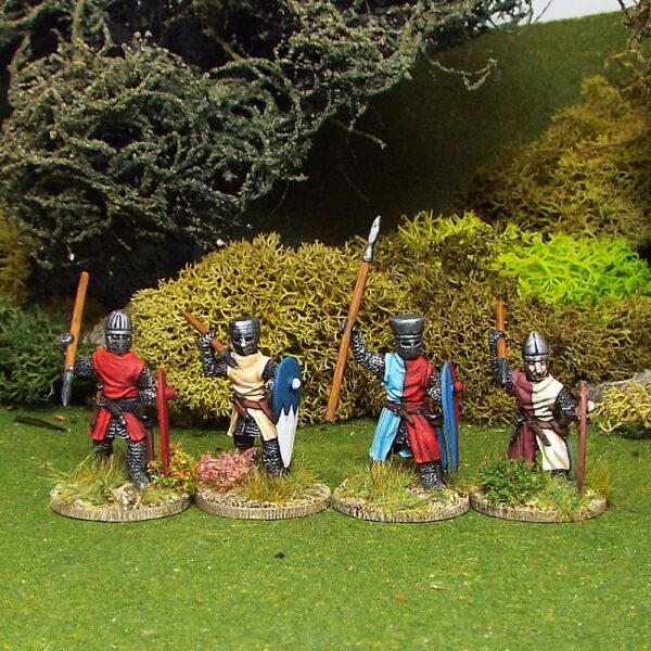 Foot knights with spears 1.