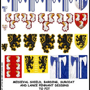 Early Medieval Heraldry Set