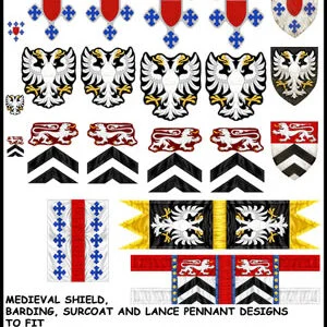 Early Medieval Heraldry Set.