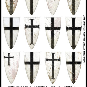 Teutonic shield transfers