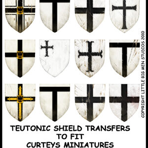 Teutonic shield transfers