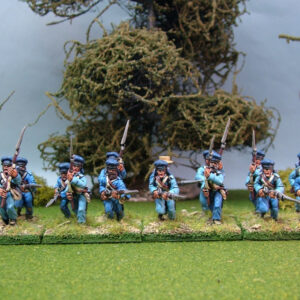 United States Infantry advancing or charging.