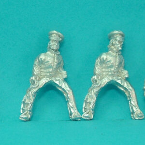 US Limber crew mounted. 5 figures.