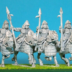 Heavy Cavalry on armoured horses.