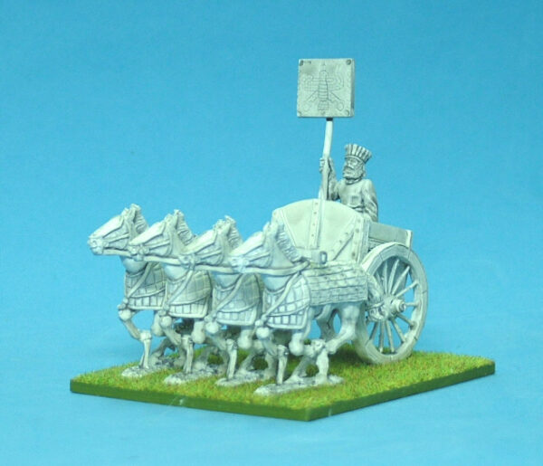 Persian 4 Horse Command Chariot.