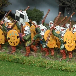 Persian Spearmen with Battle Shield