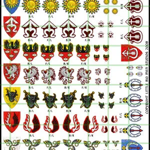 POLISH HERALDIC TRANSFERS