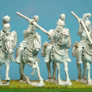 Punic Cavalry with spear and shield.