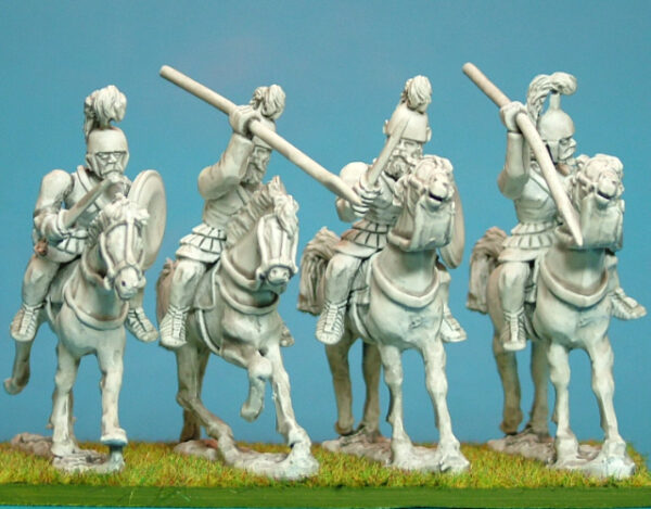 Punic Cavalry with spear and shield.