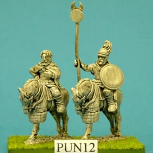 Hannibal and Standard Bearer Mounted.