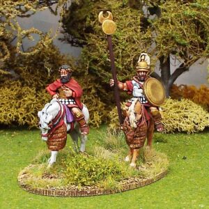 Hannibal and Standard Bearer Mounted.