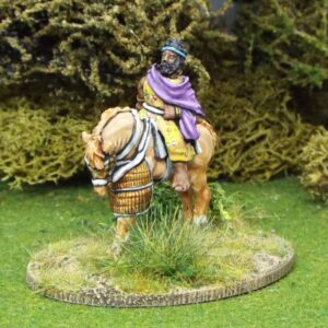 Numidian Prince on horseback.