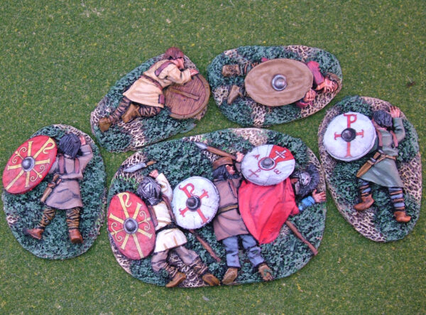 Romano British or Late Roman casualties.