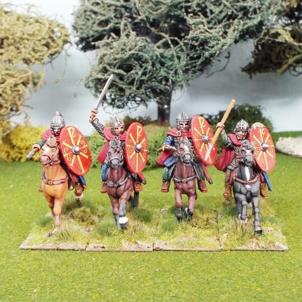 Romano British Mounted Commanipulares Wearing Cloaks