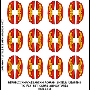 Republican Roman Shield Decals