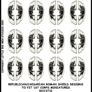 Republican Roman Shield Decals