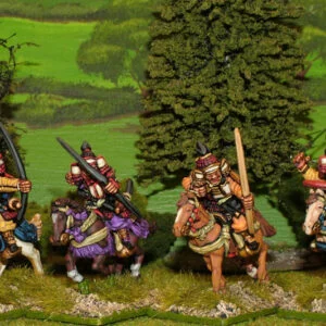 Mounted Samurai archers.