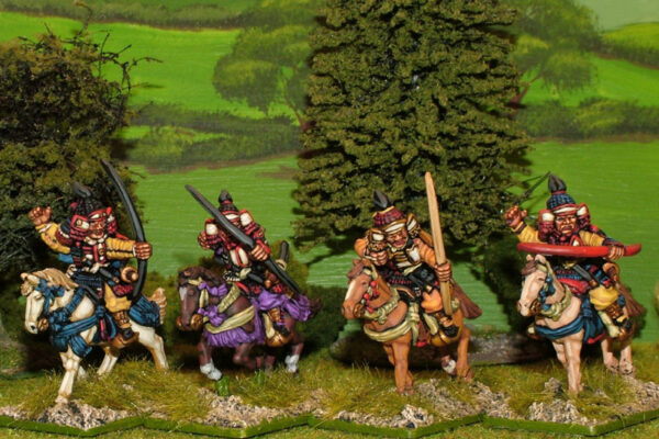 Mounted Samurai archers.