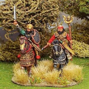 Scythian or Sarmatian Mounted General and Standard Bearer.