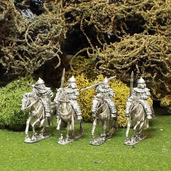 Guard Cavalry with Spears and shields.