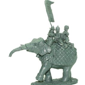 Command elephant ,Noble with bow.