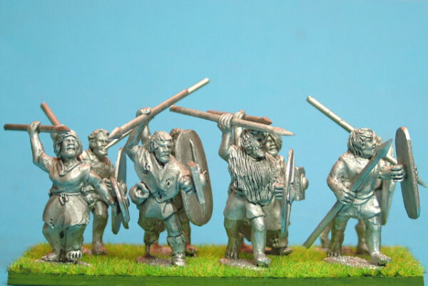 Peasant levies (a) Spears and Javelins.