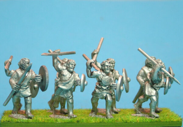 Skirmishers with javelin and buckler