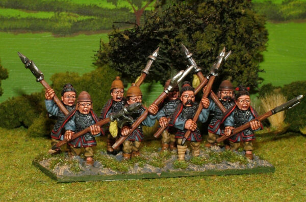 Sung Chinese Armoured Halberdiers