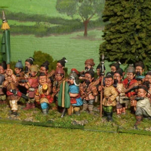 Unarmoured crossbowmen.