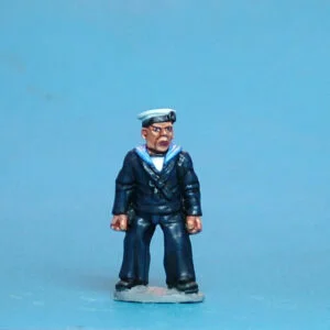 Sailor standing wearing Cap.