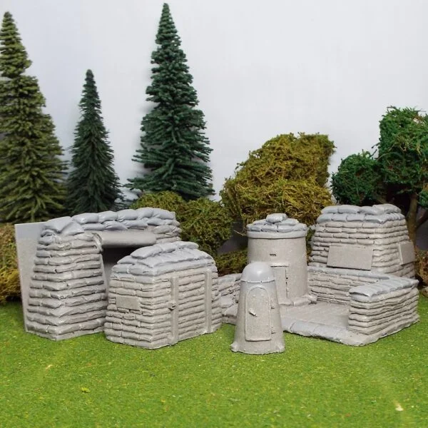 Sand Bagged features and Personal Shelter.