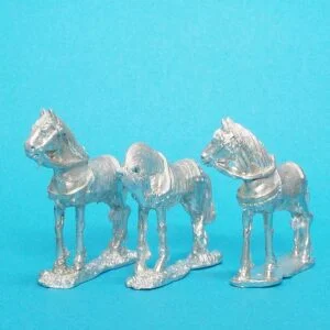 Early Medieval Standing Horses