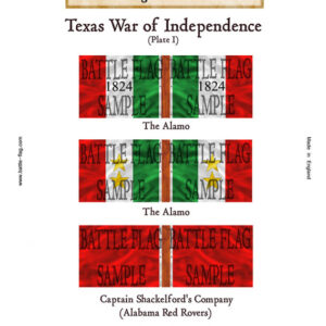 Texas War of Independence Plate I