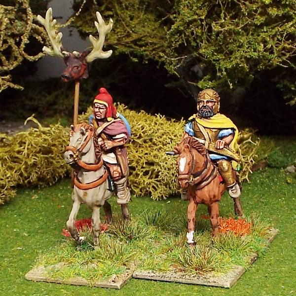 Thracian Mounted Chieftan and Banner Bearer.