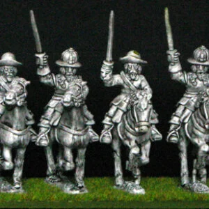 Thirty years war Cavalry with sword.