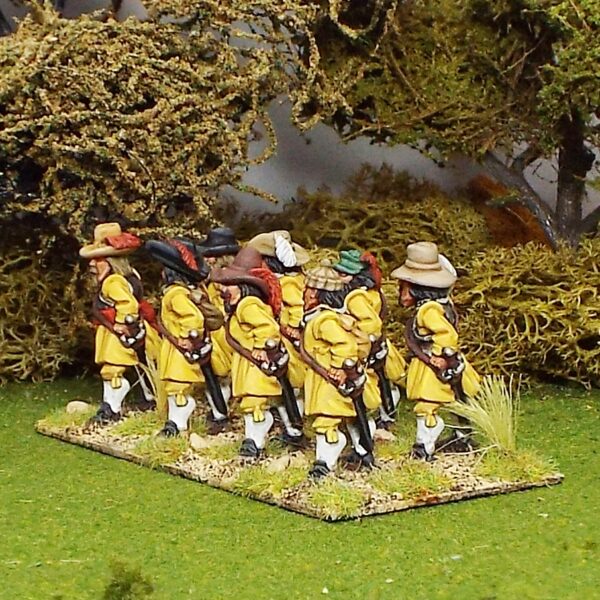 Thirty Years War Unarmoured pikemen.