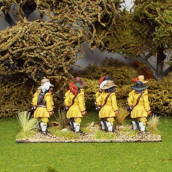 Thirty Years War Unarmoured pikemen.