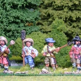 Thirty Years War artillery gun crew