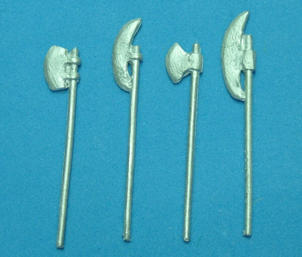 Medieval 2 handed axes.