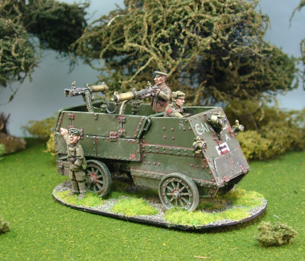 Canadian auto car machine gun carrier.