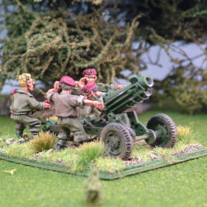 British Airborne Howitzer crew only.