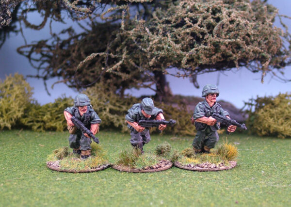 Mid-Late War Germans with Sub Machine Gun.