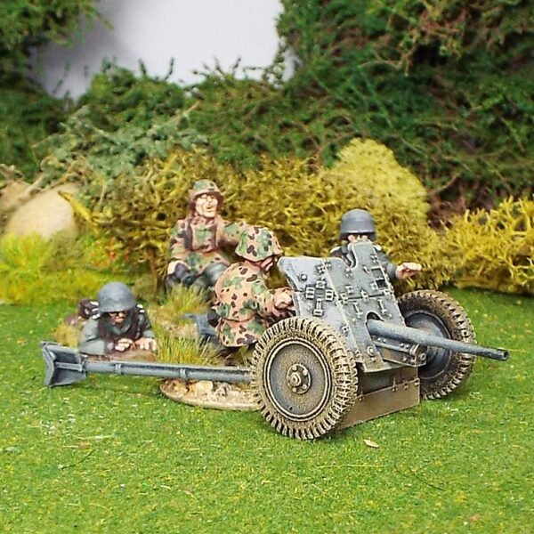 German 1/48 scale Pak36 37mm Anti Tank Gun (4 crew)