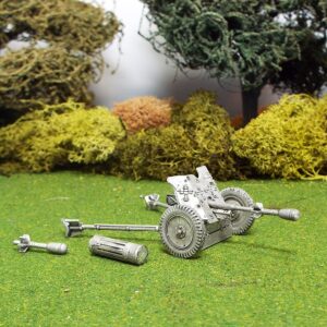 German 1/48 scale Pak36 37mm Anti Tank Gun with Stielgranate (Gun Only)